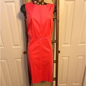 Ann Taylor Pink Dress Size 8; Moderately worn. Very Classy